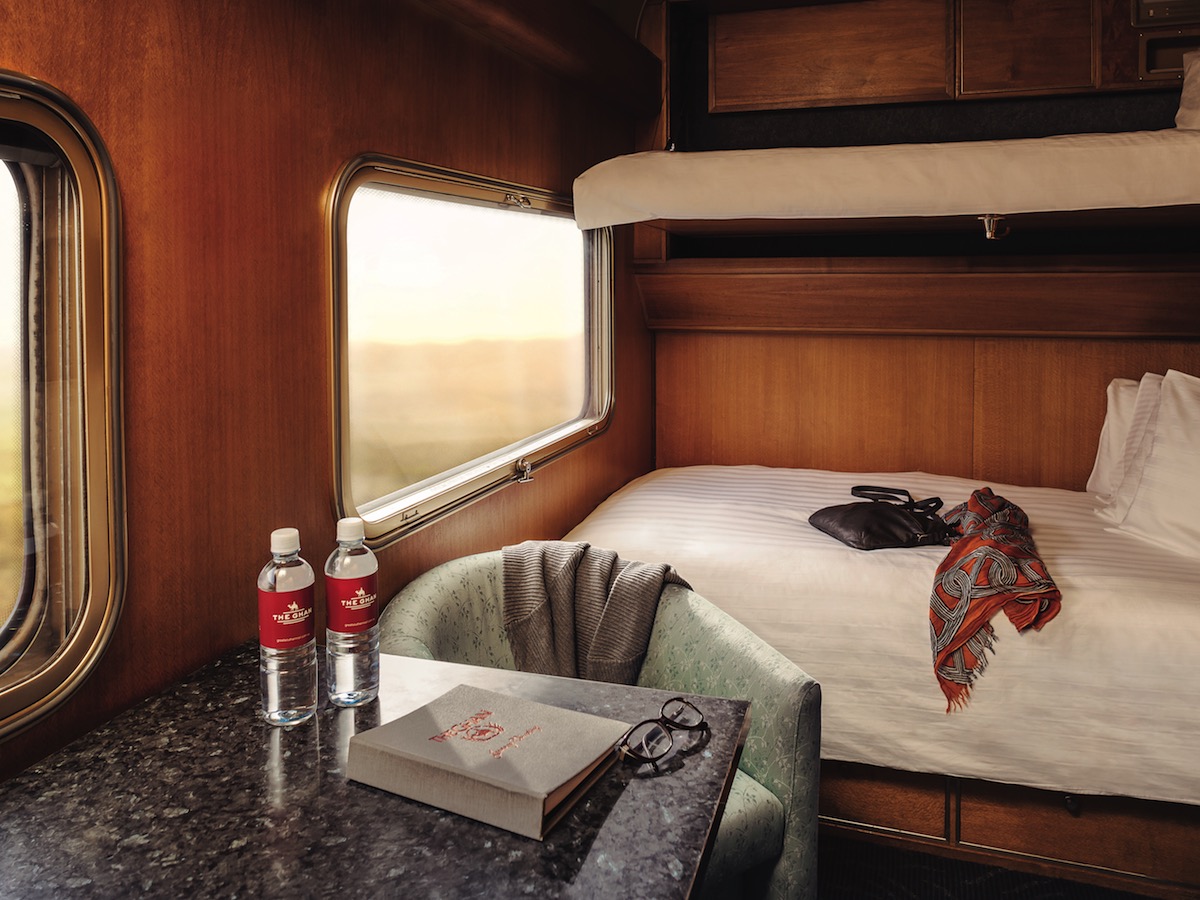 Gold Superior Cabin The Ghan Indian Pacific Great Trains